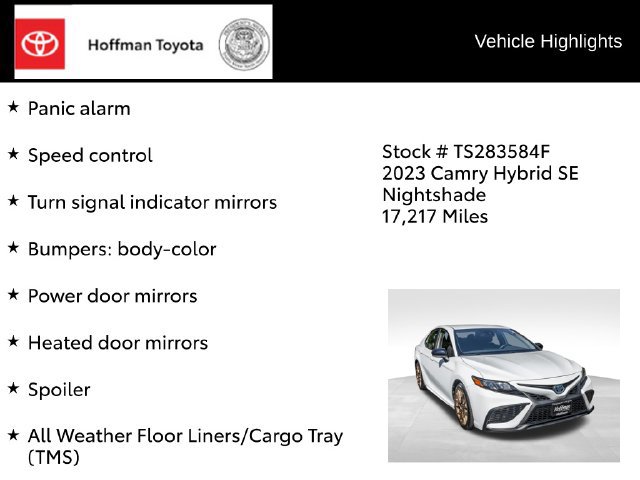 Used 2023 Toyota Camry SE FWD image 37