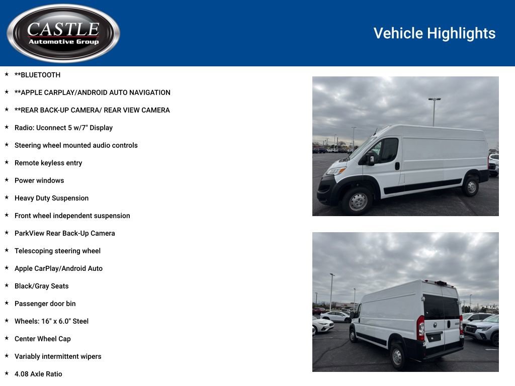 Used 2023 RAM ProMaster 2500 image 3