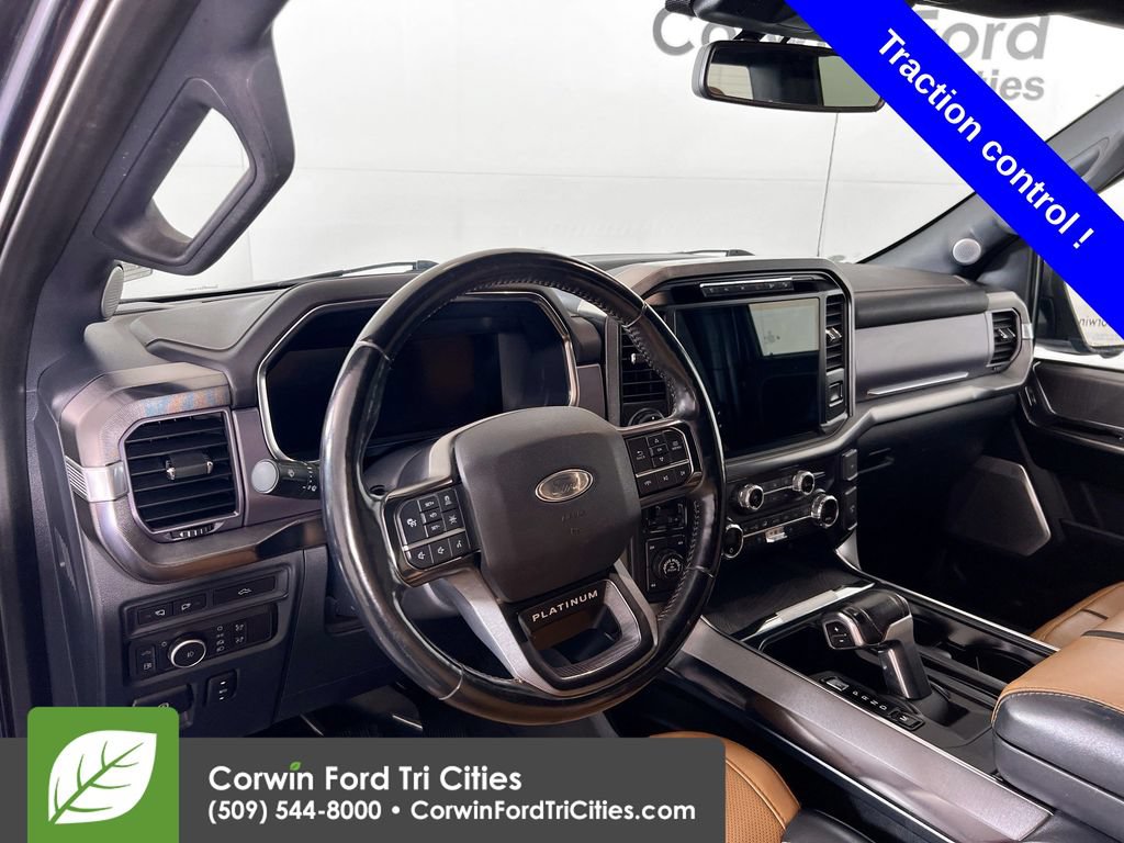 Used 2021 Ford F150 Platinum w/ FX4 Off-Road Package AWD/4WD image 3