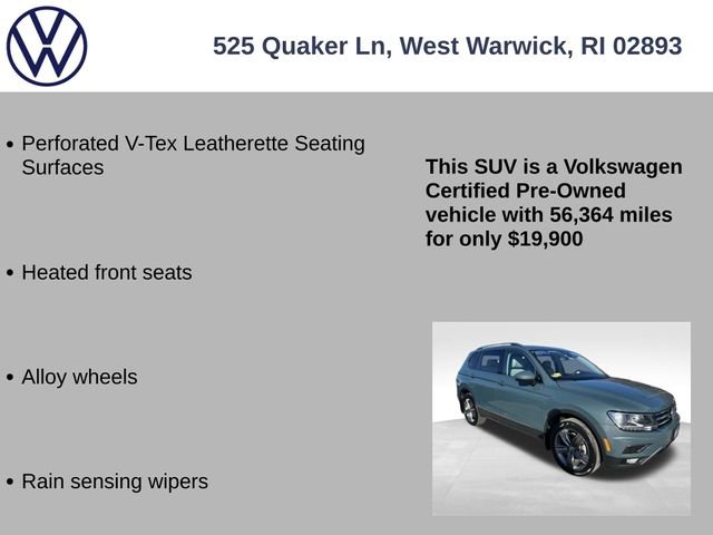 Certified 2021 Volkswagen Tiguan SEL w/ 3rd Row Seat Package image 19