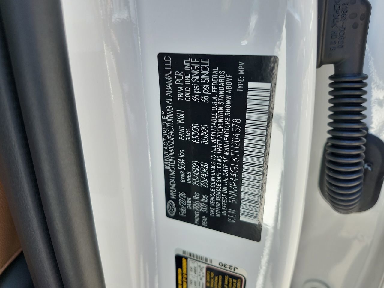 New 2026 Hyundai Santa Fe Limited FWD image 22