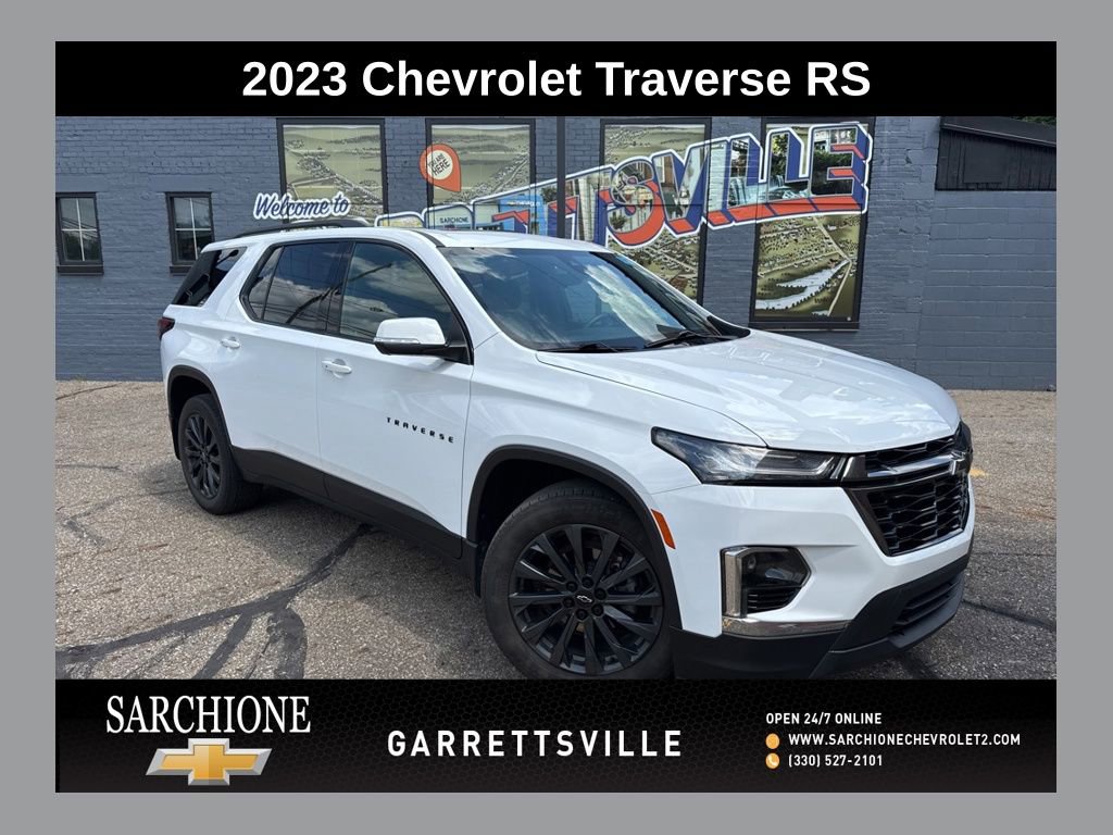 Used 2023 Chevrolet Traverse RS w/ LPO, Floor Liner Package AWD/4WD video 1