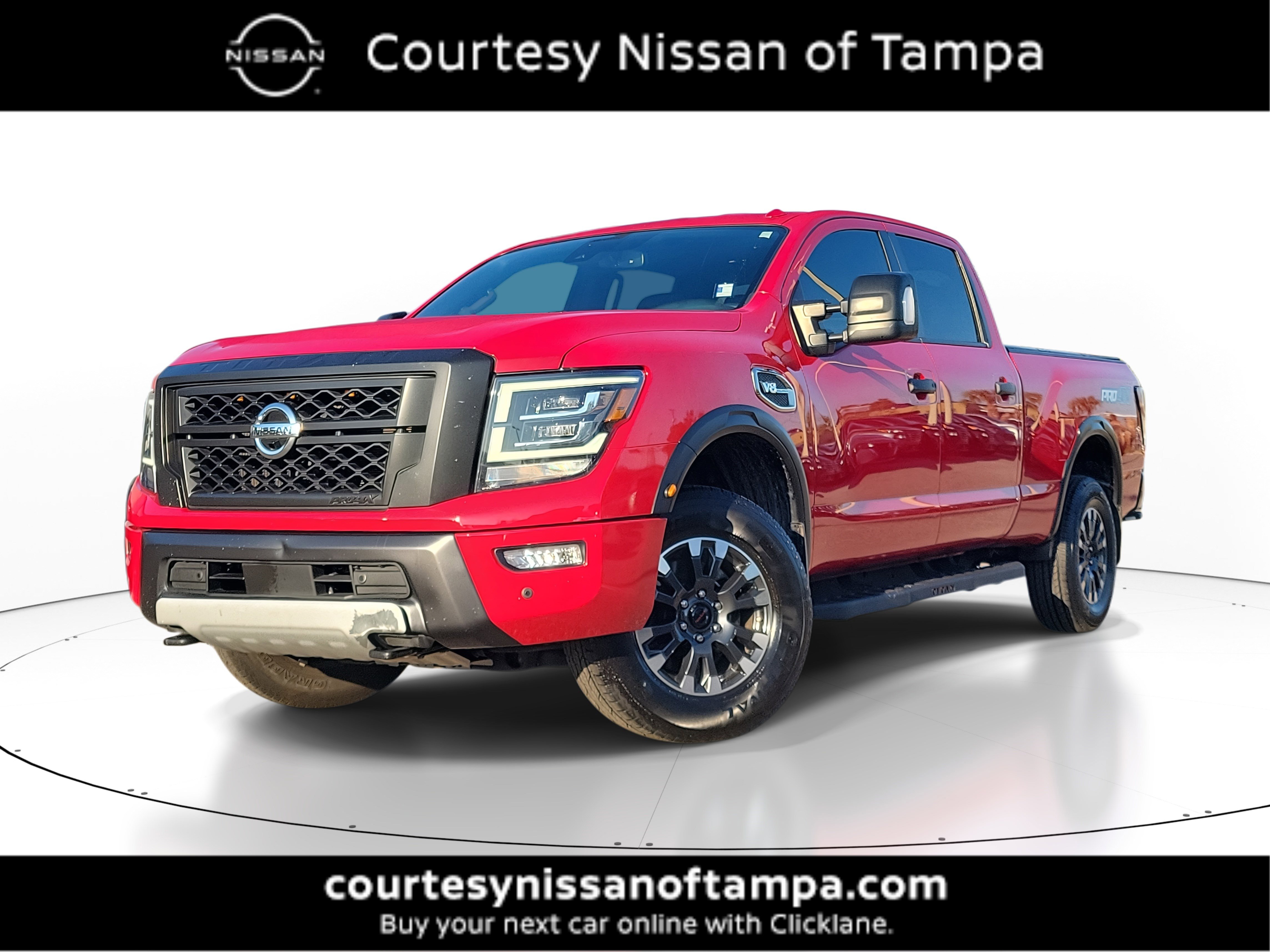 Used 2021 Nissan Titan PRO-4X w/ Off Road Protection Package