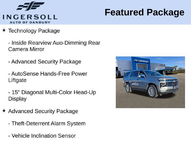 Used 2025 Chevrolet Tahoe Premier AWD/4WD image 15