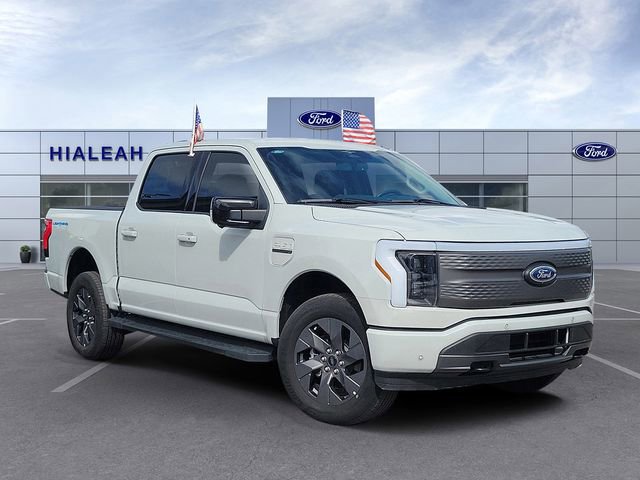 Used 2023 Ford F150 Lightning XLT w/ Equipment Group 312A High image 1