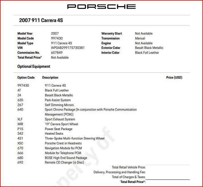 Used 2007 Porsche 911 Carrera 4S image 12