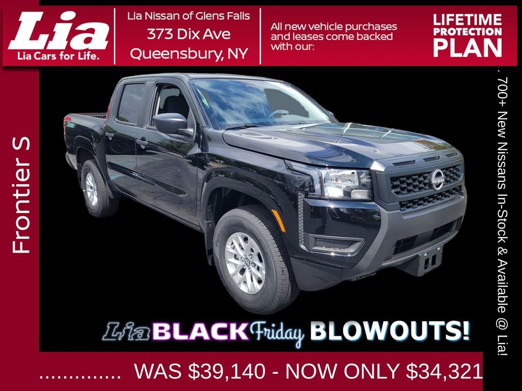 New 2025 Nissan Frontier S w/ S Utility Package