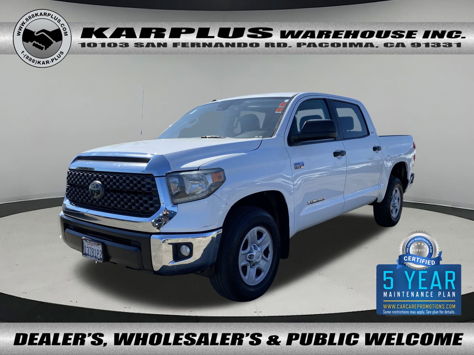 Used 2018 Toyota Tundra SR5 w/ SR5 Upgrade Package