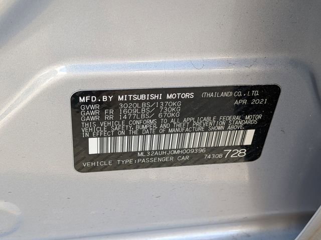 Used 2021 Mitsubishi Mirage SE image 36