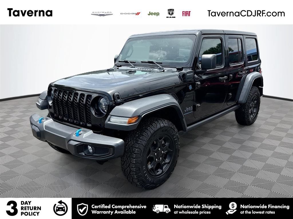 Used 2023 Jeep Wrangler Unlimited w/ Cold Weather Group