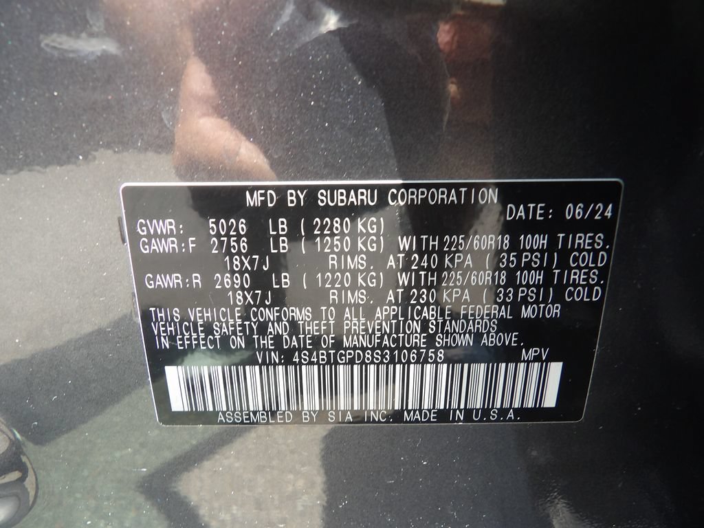 Used 2025 Subaru Outback Touring XT AWD/4WD image 34