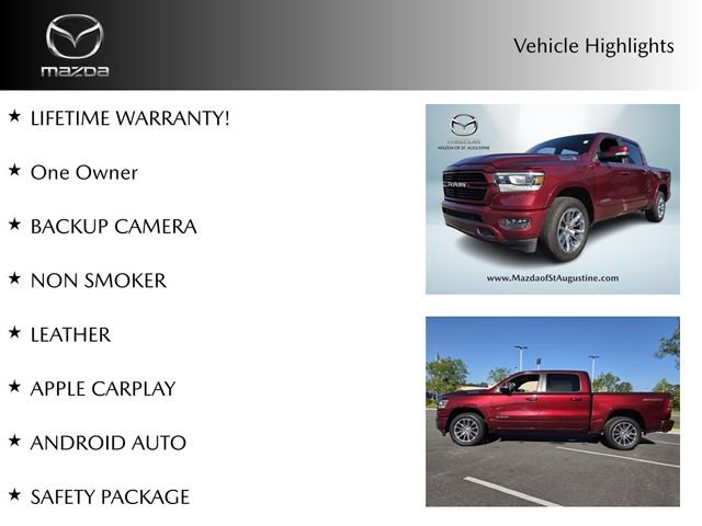 Used 2022 RAM 1500 Laramie w/ Sport Appearance Package AWD/4WD image 2