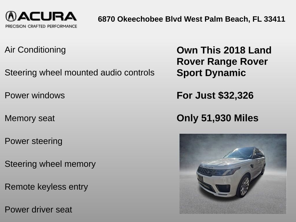 Used 2018 Land Rover Range Rover Sport Supercharged image 12