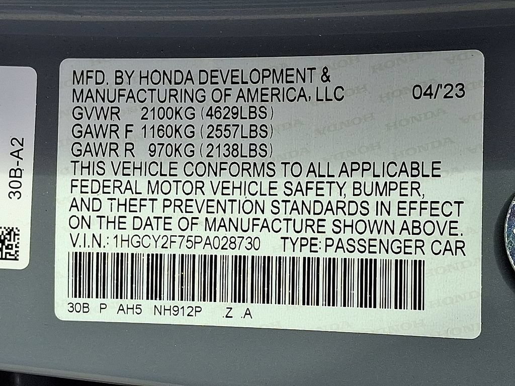 Used 2023 Honda Accord Sport image 28