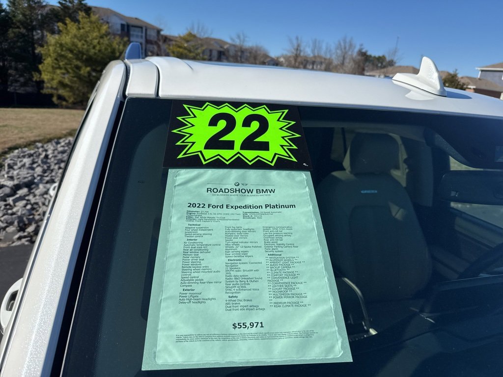 Used 2022 Ford Expedition Platinum image 20