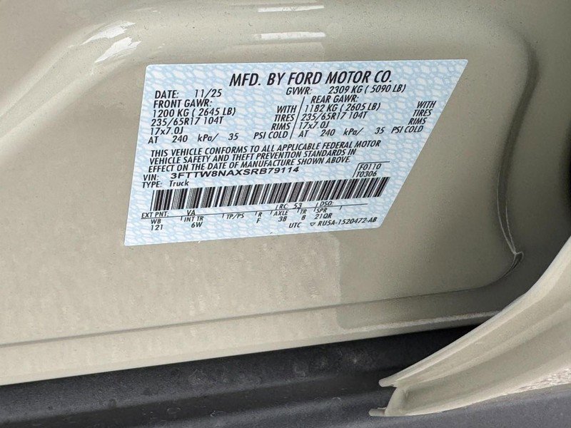 New 2025 Ford Maverick Tremor AWD/4WD image 20