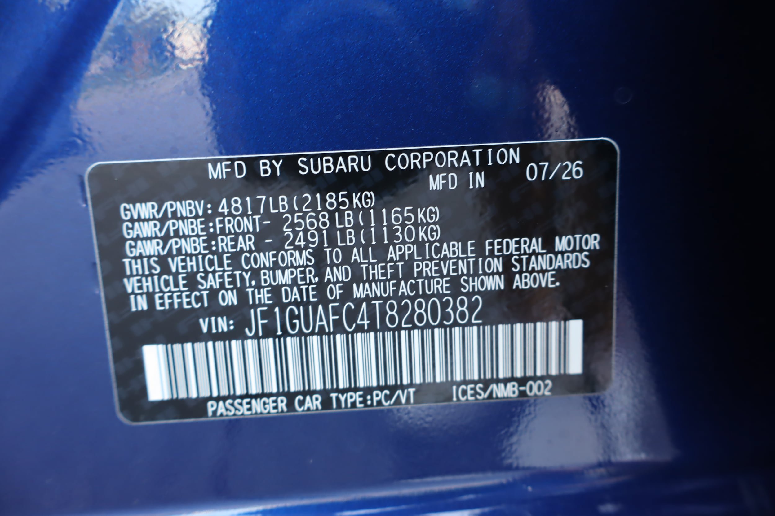 New 2026 Subaru Impreza 2.0i Sport AWD/4WD image 20
