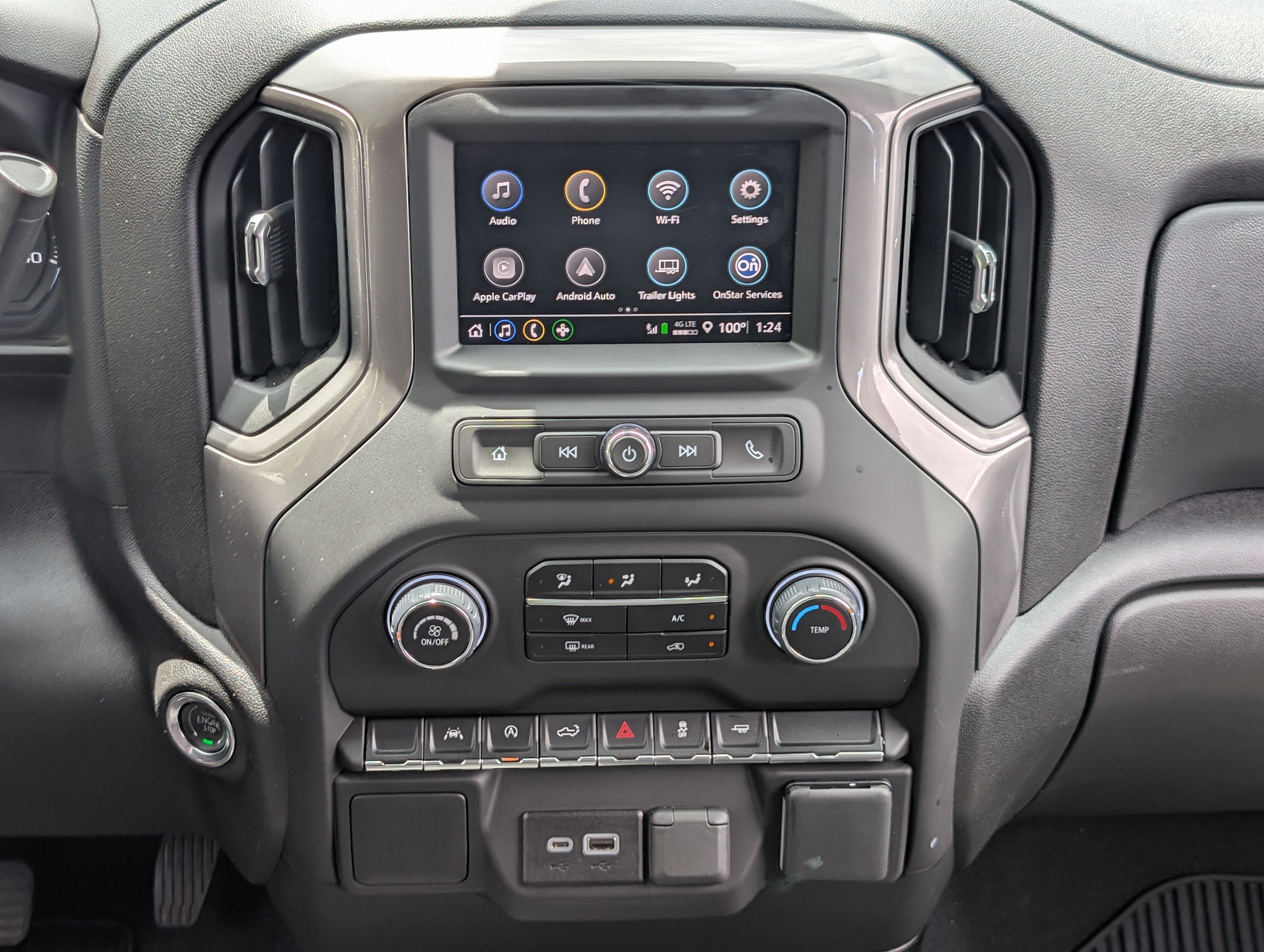 Used 2026 Chevrolet Silverado 1500 Custom w/ Turbomax Blackout Package AWD/4WD image 25