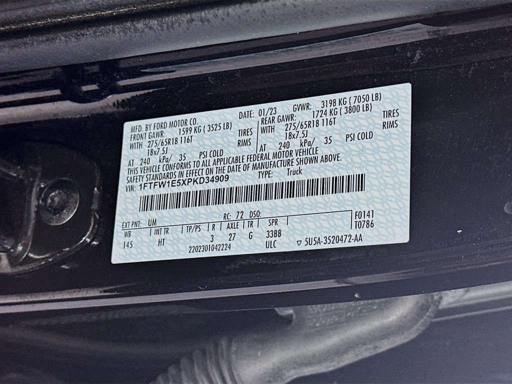 Used 2023 Ford F150 Lariat AWD/4WD image 36