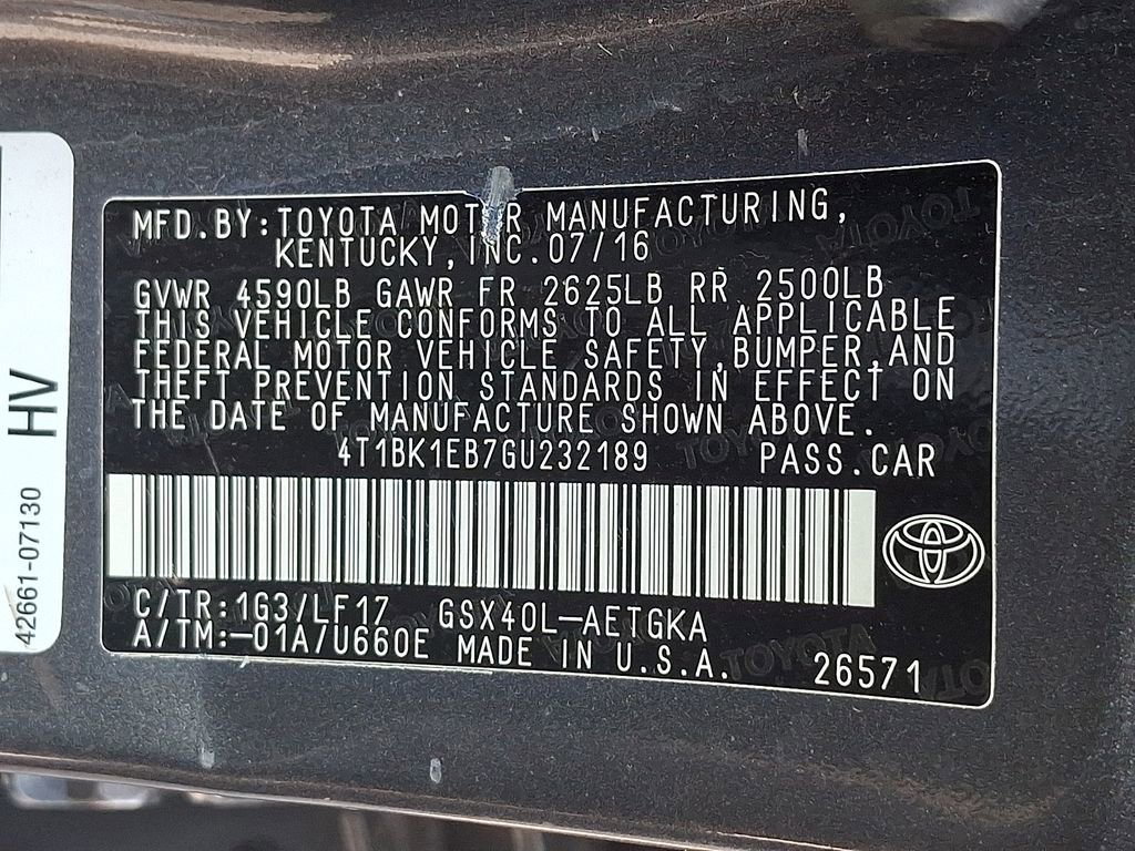 Used 2016 Toyota Avalon XLE Premium FWD image 28