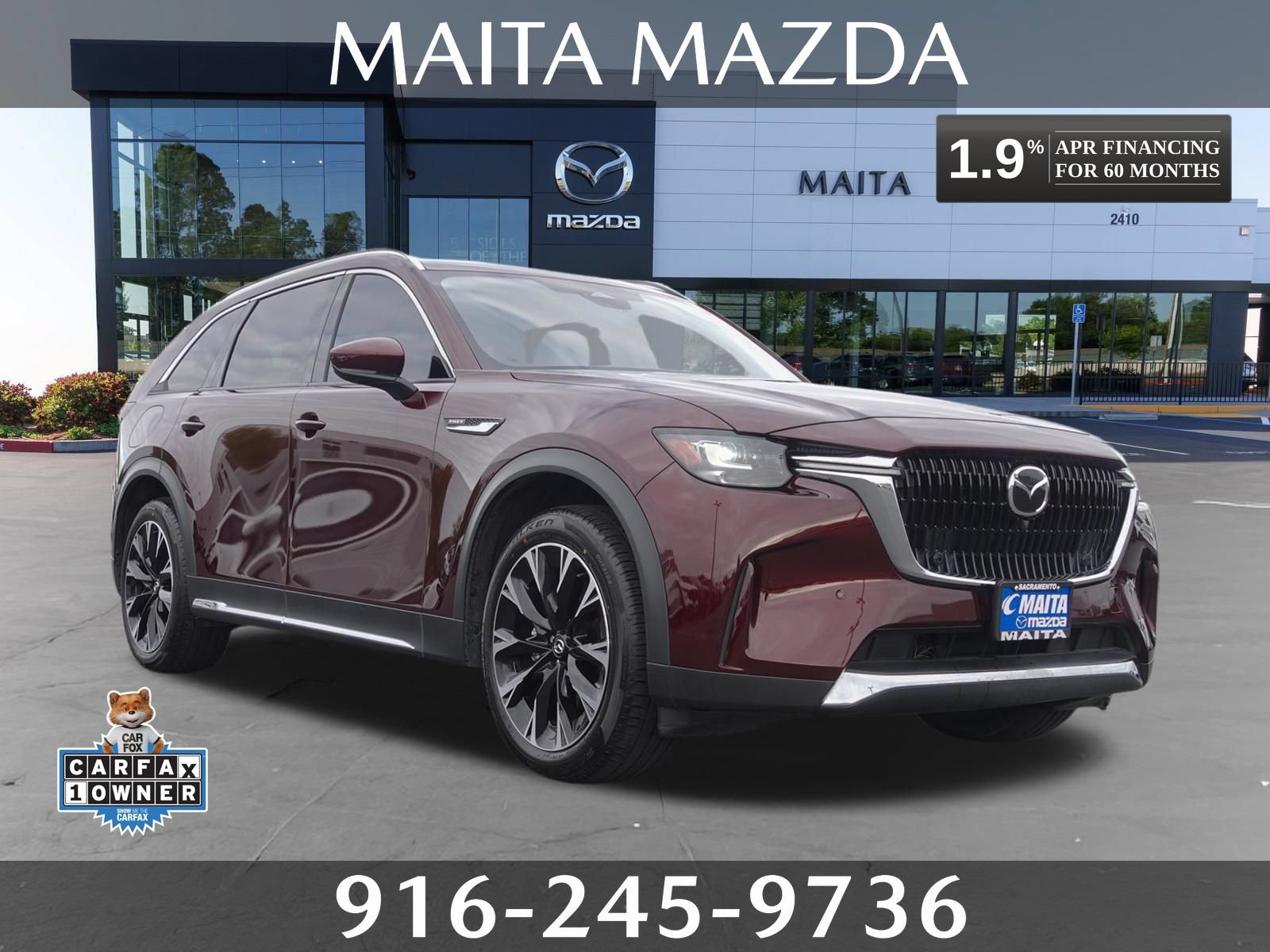 Certified 2024 MAZDA CX-90 Plug-In Hybrid w/ Premium Plus AWD/4WD 360° Tour