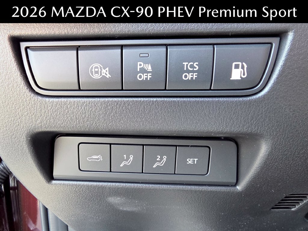 New 2026 MAZDA CX-90 Plug-In Hybrid w/Premium Sport AWD/4WD image 25