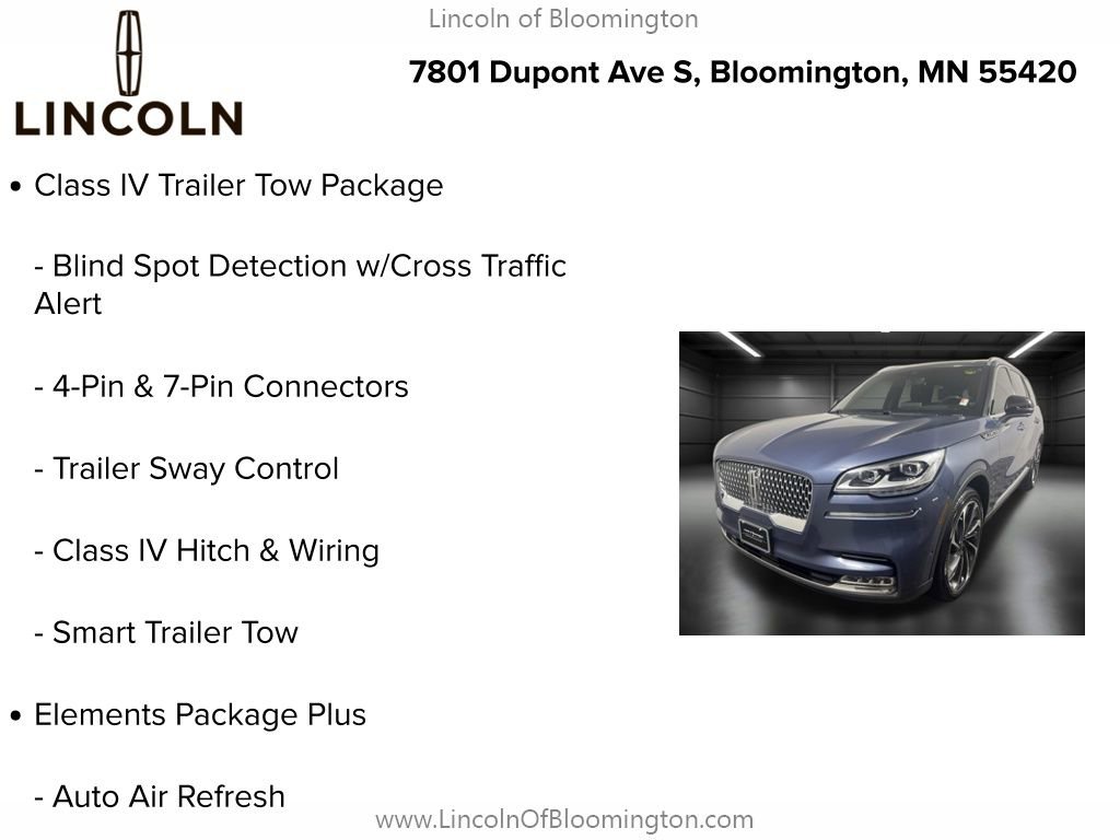 Used 2021 Lincoln Aviator Reserve w/ Equipment Group 202A AWD/4WD image 9