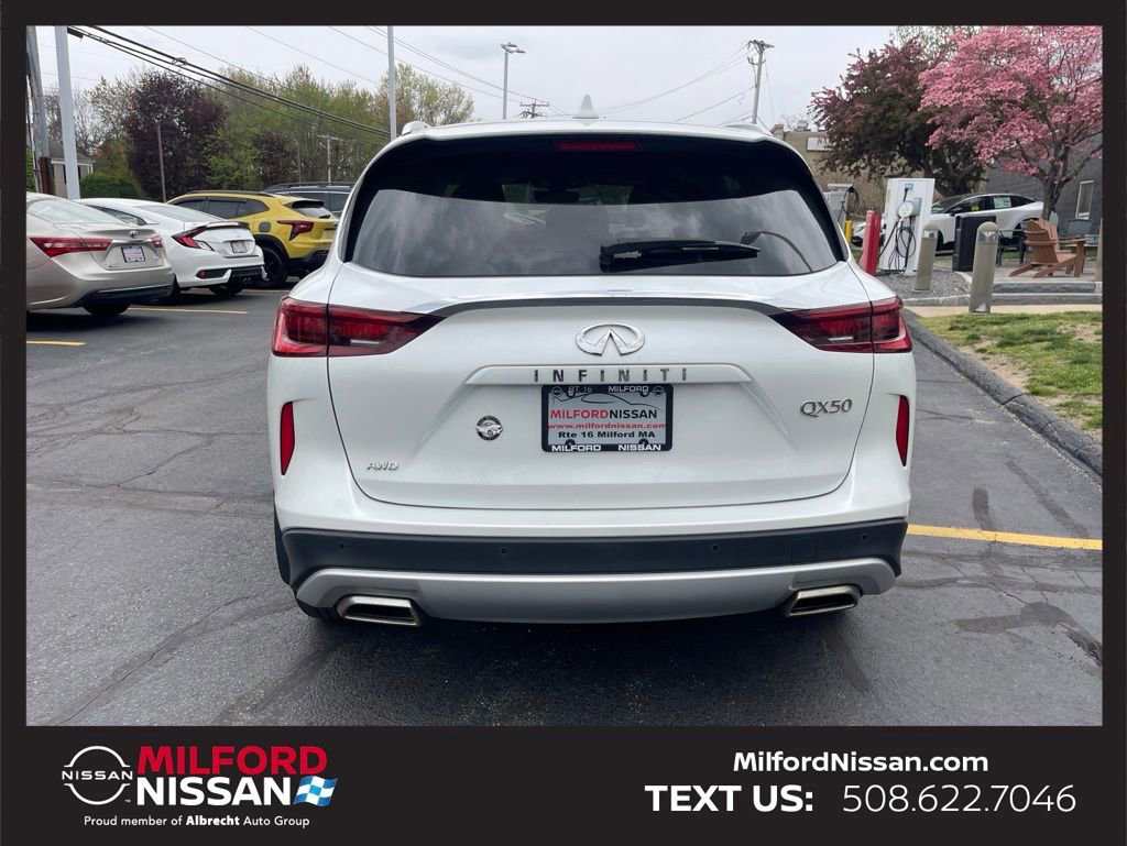 Used 2023 INFINITI QX50 Luxe AWD/4WD image 4