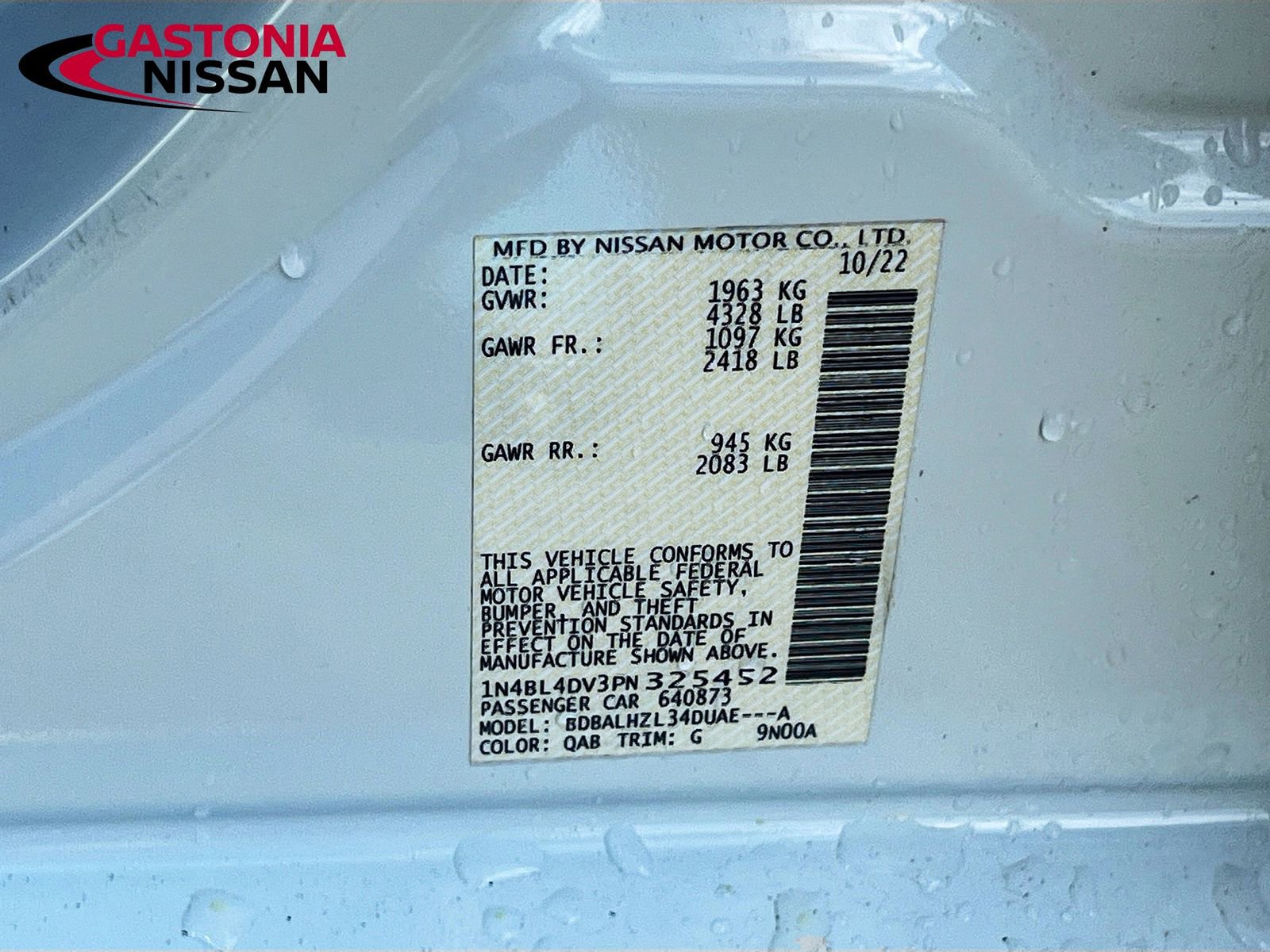 Used 2023 Nissan Altima 2.5 SV w/ SV Premium Package image 41