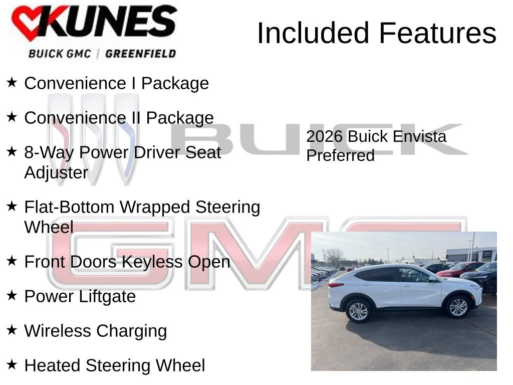 New 2026 Buick Envista Preferred w/ Convenience I Package image 3