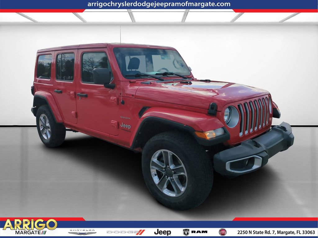 Used 2021 Jeep Wrangler Unlimited Sahara w/ Safety Group