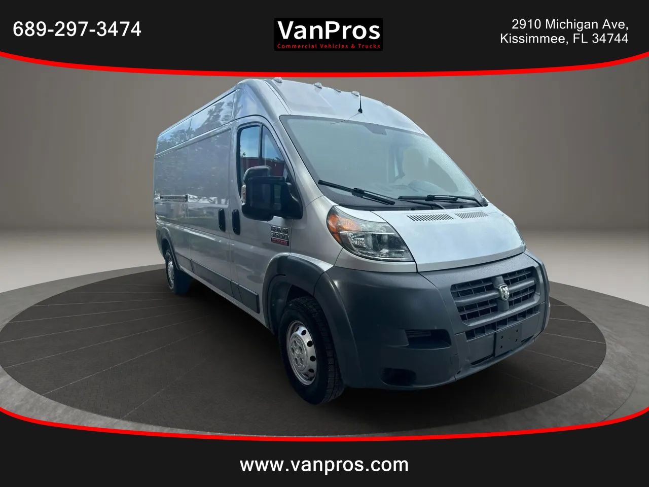 Used 2015 RAM ProMaster 3500 w/ Mopar Trailer Tow Group FWD image 8