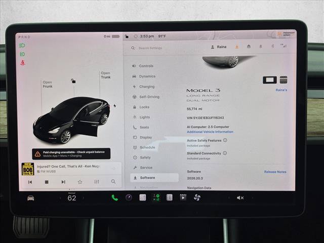 Used 2018 Tesla Model 3 Performance AWD/4WD image 11