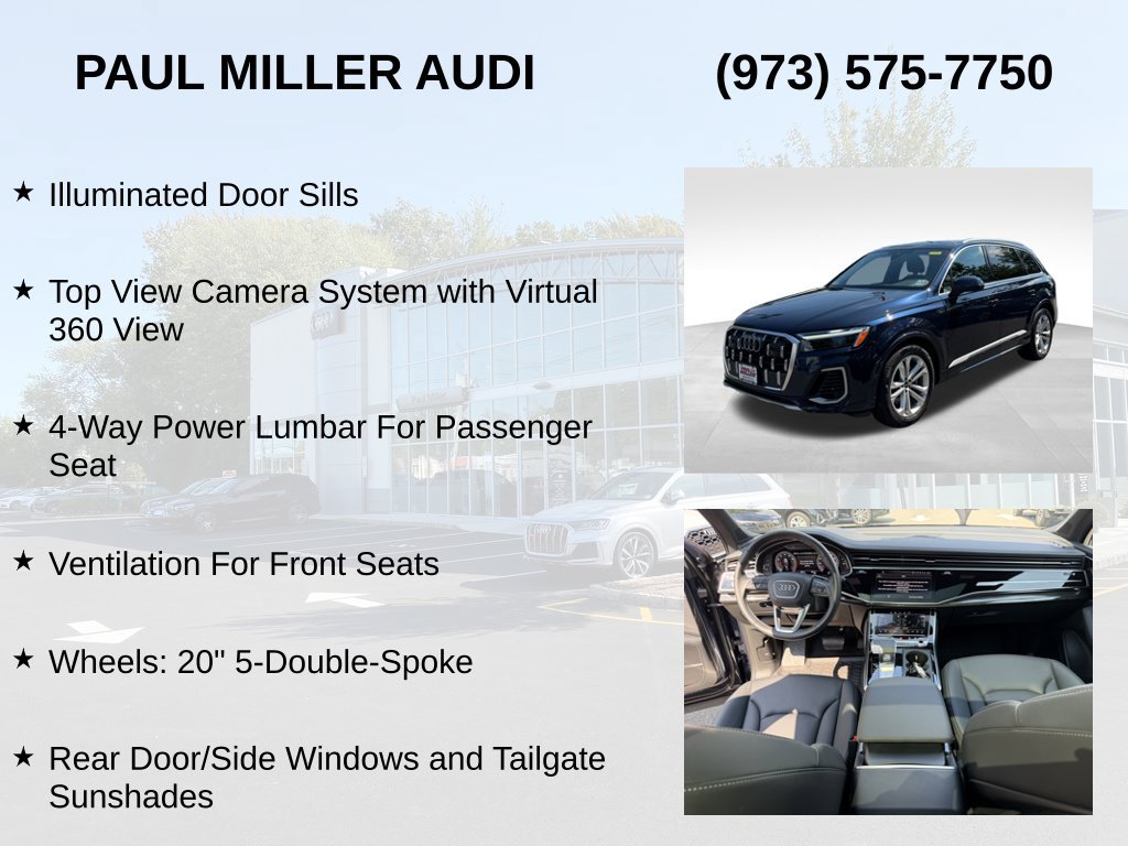 Certified 2026 Audi Q7 3.0T Premium Plus w/ Premium Plus Package AWD/4WD image 33