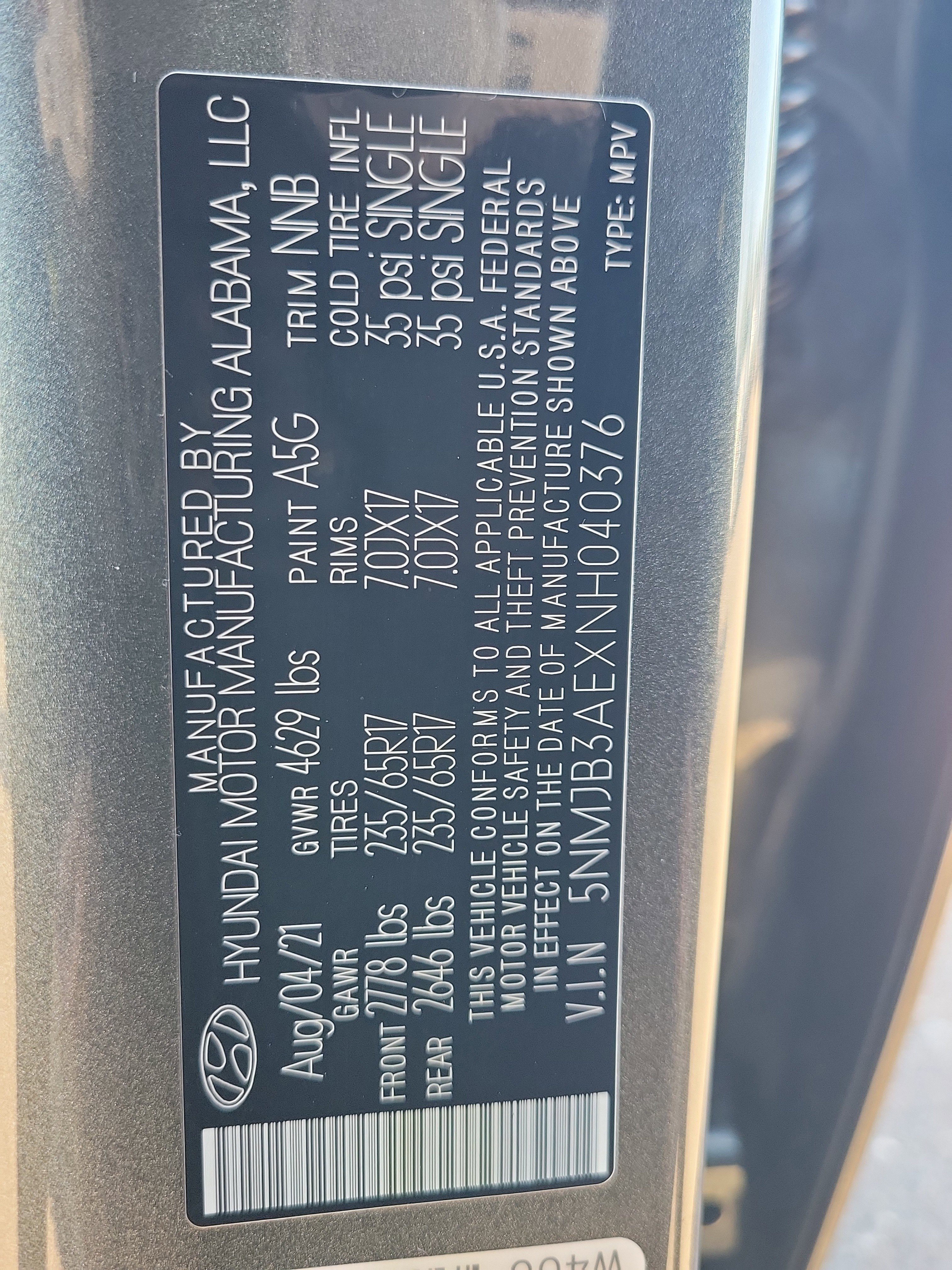 Certified 2022 Hyundai Tucson SEL FWD image 34