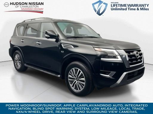 Used 2021 Nissan Armada SL w/ Captain's Chairs Package