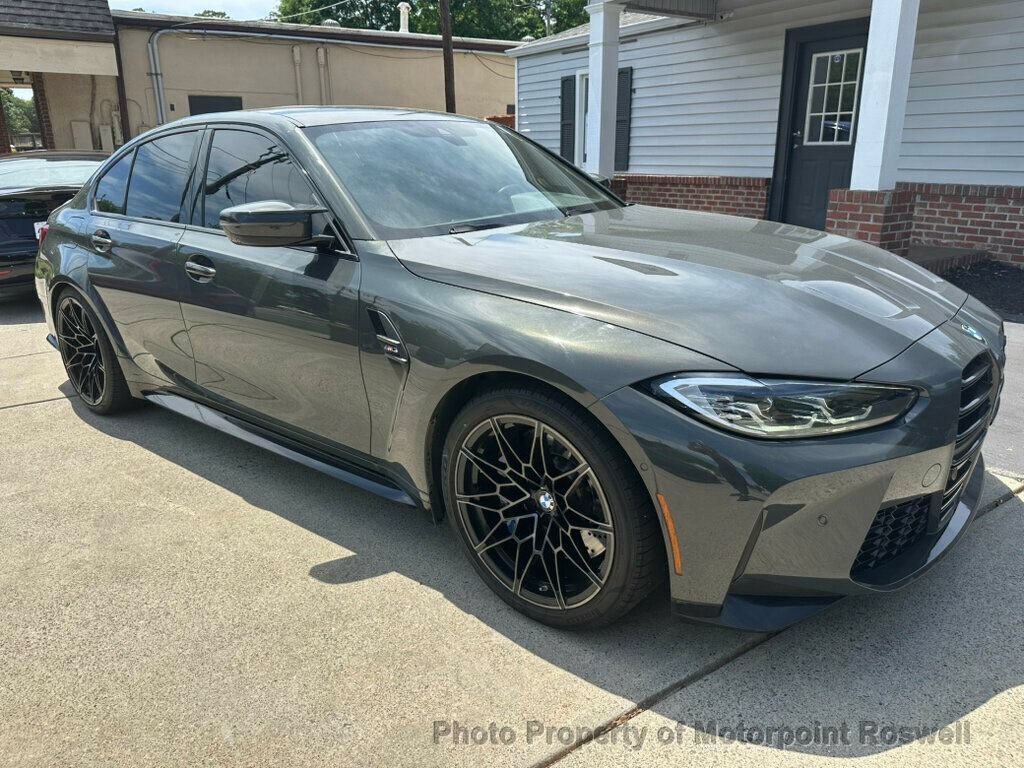 Used 2021 BMW M3 w/ Parking Assistance Package RWD image 25