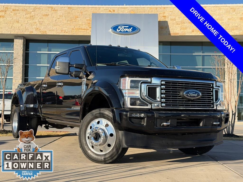 Used 2021 Ford F450 Platinum w/ FX4 Off-Road Package image 1