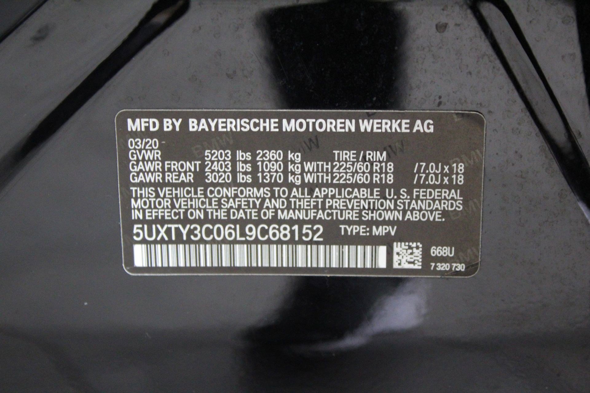 Used 2020 BMW X3 sDrive30i w/ Convenience Package image 19