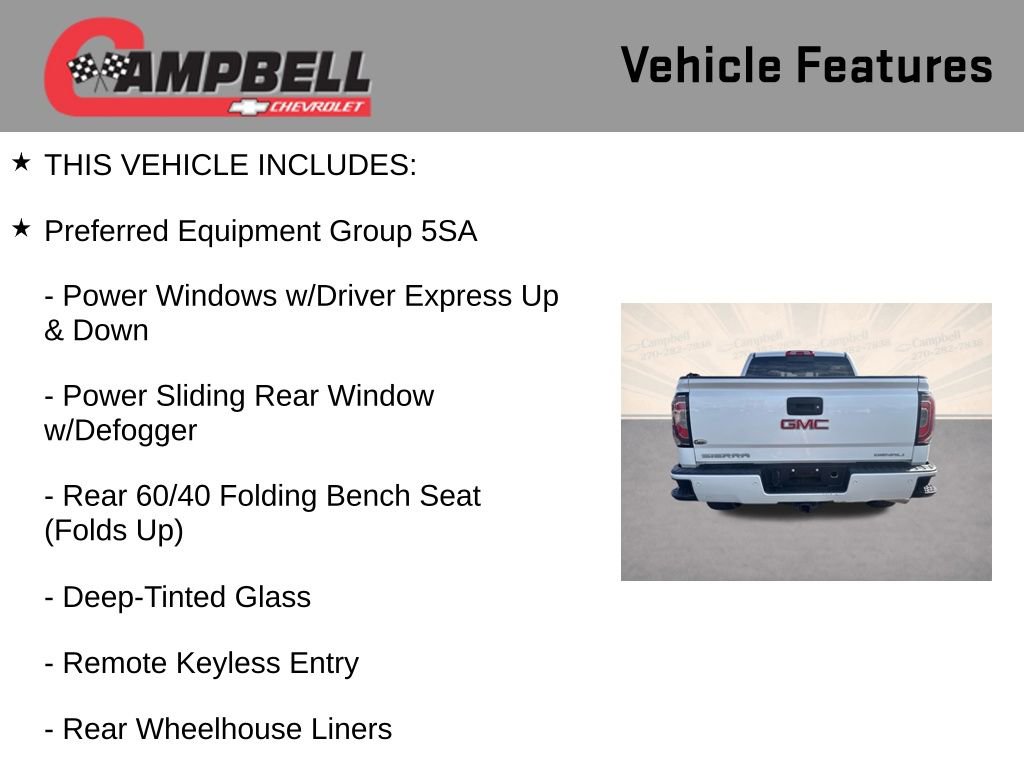 Used 2017 GMC Sierra 1500 Denali w/ Denali Ultimate Package image 5