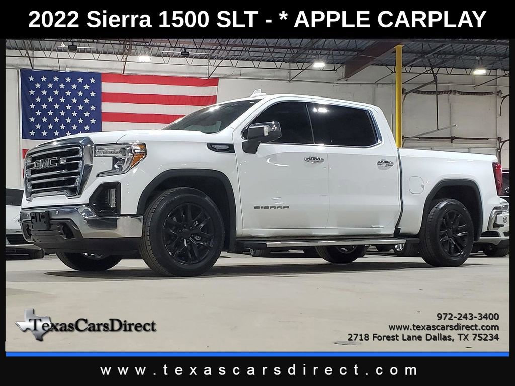 Used 2022 GMC Sierra 1500 SLT image 1