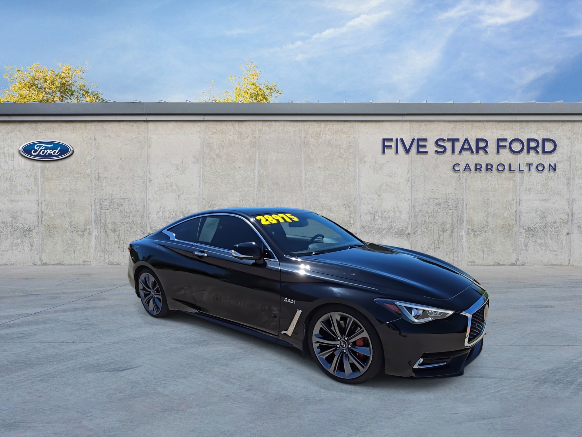 Used 2020 INFINITI Q60 Red Sport 400 w/ Cargo Package image 2