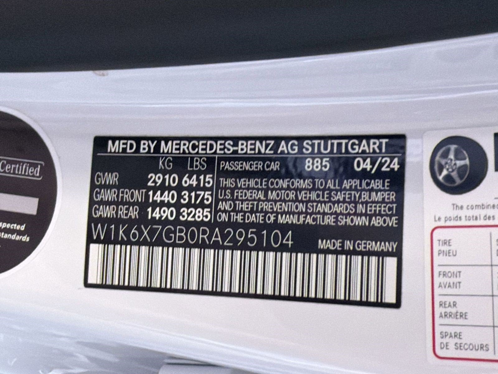 Certified 2024 Mercedes-Benz Maybach S 580 4MATIC image 19