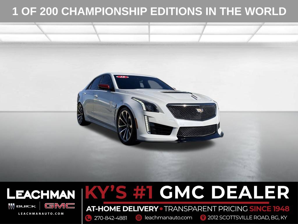 Used 2018 Cadillac CTS V RWD 360° Tour