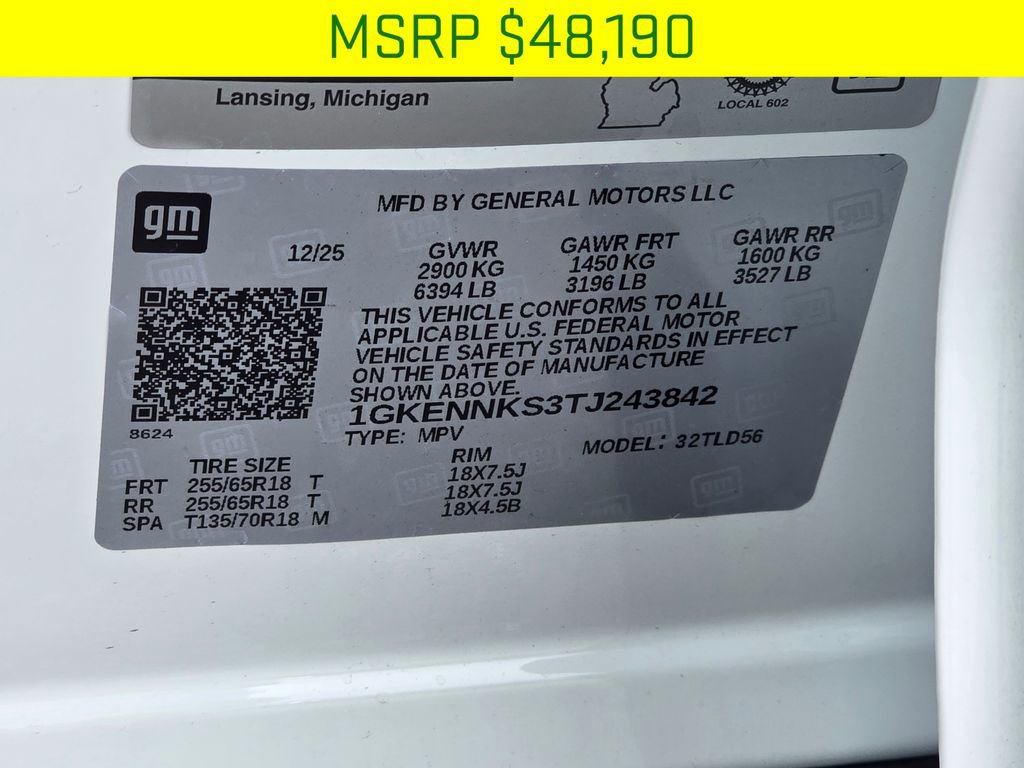 New 2026 GMC Acadia Elevation AWD/4WD image 46