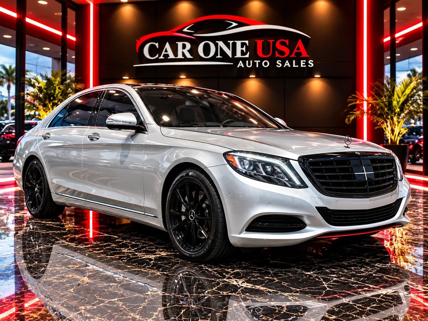 Used 2017 Mercedes-Benz S 550 4MATIC Sedan image 1