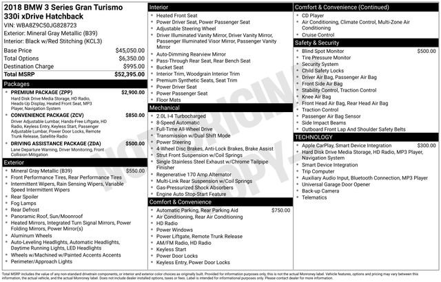 Used 2018 BMW 330i Gran Turismo xDrive image 21