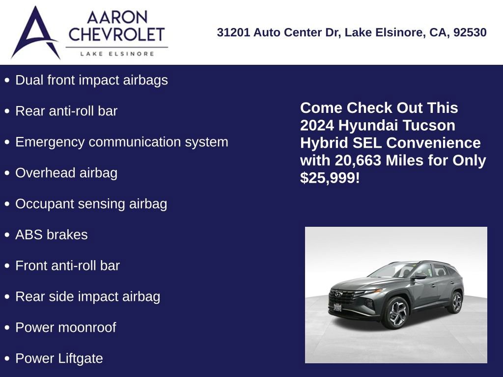 Used 2024 Hyundai Tucson SEL image 15
