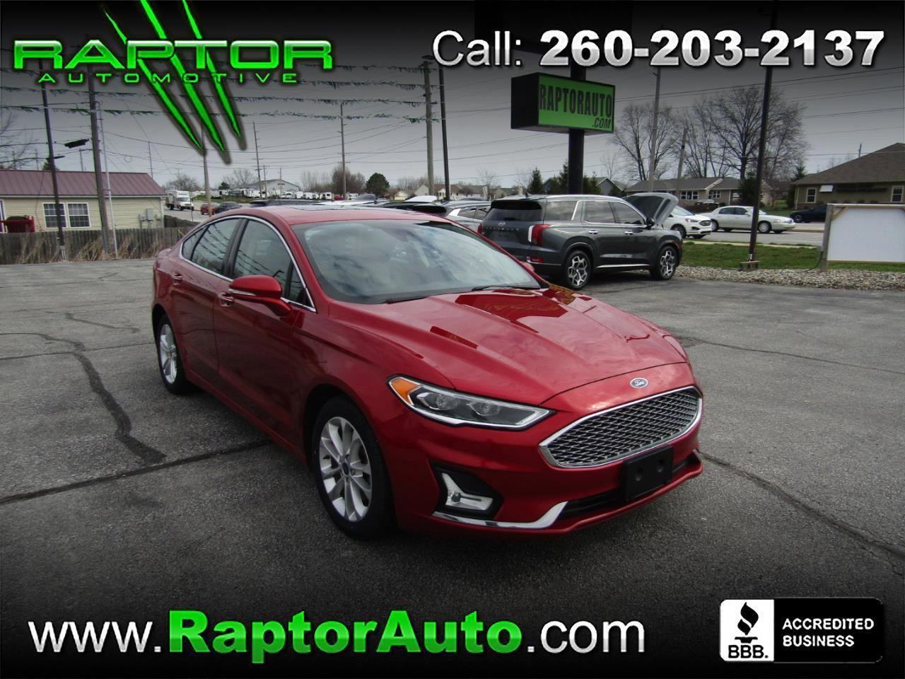 Used 2020 Ford Fusion Energi Titanium FWD image 1