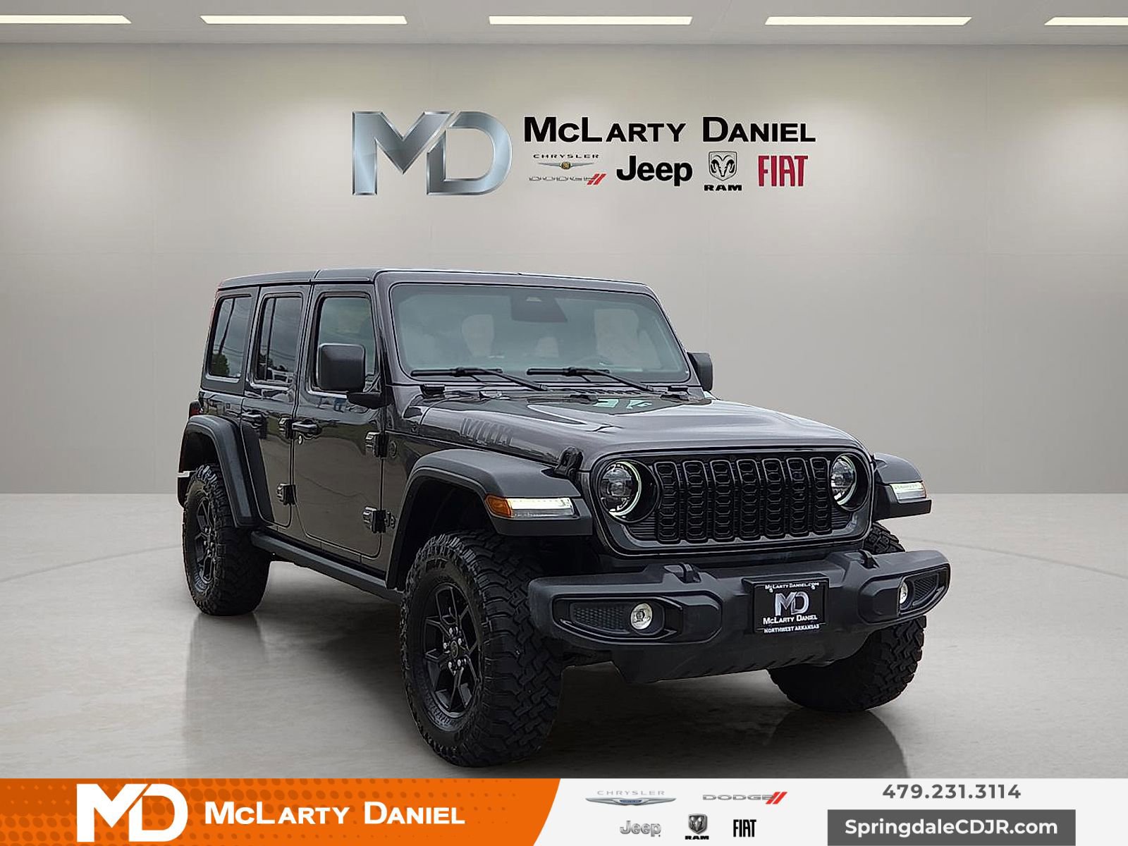 Used 2025 Jeep Wrangler Unlimited Sport AWD/4WD image 1